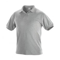 Maglietta polo grigio sc. tg.s cotone