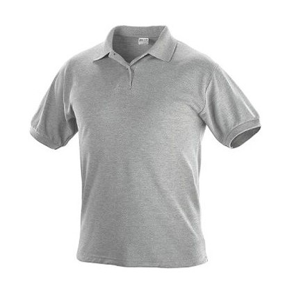 Maglietta polo grigio sc. tg.s cotone