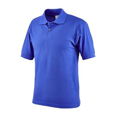 Maglietta polo azzurra tg.m cotone