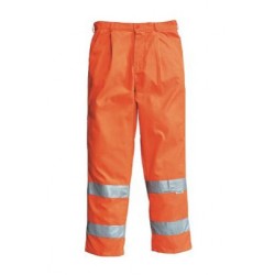 Pantalone arancio reflex b/rifran. tg.50