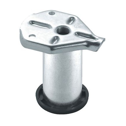 Piedino livellatore zinc.cm.6
