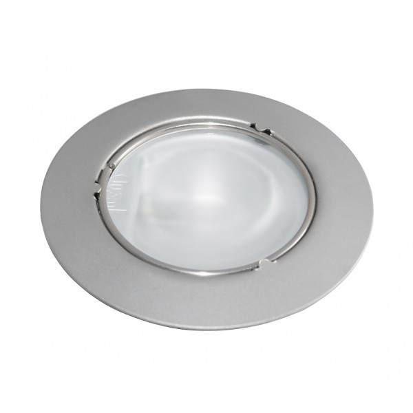 Faretto midi alogeno d. 68 mm  20w all. ossidato