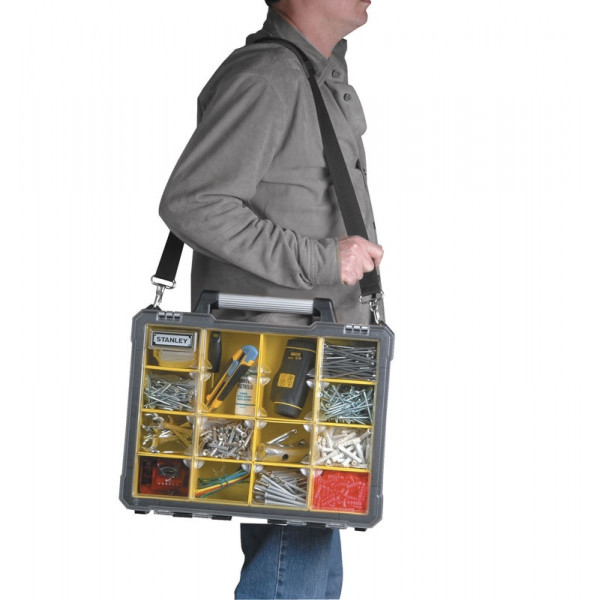 Organizer professionale 14 scomparti 49,2x11x43,1 cm Stanley Fatmax 1-93-293