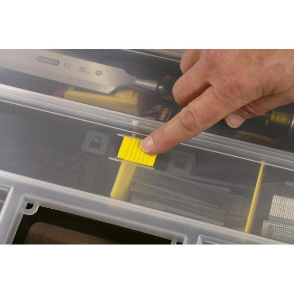 Organizer professionale 14 scomparti 49,2x11x43,1 cm Stanley Fatmax 1-93-293