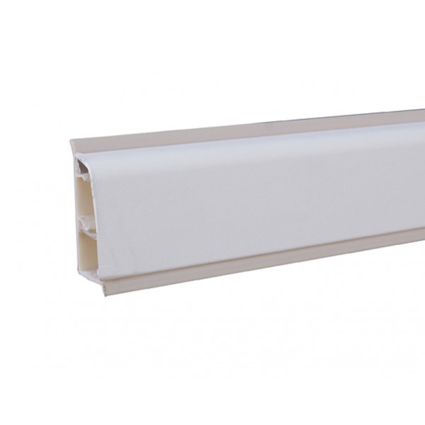 Alzatina top cucina in alluminio rivestito 4 mt avorio U1359 (5075) 
