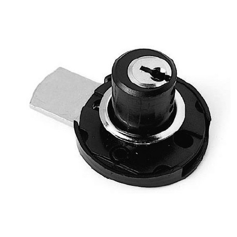 Serratura per cassetti marrone cilindro 20 mm