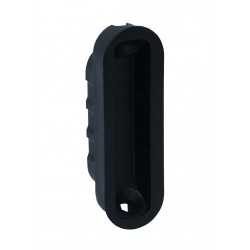 Incontro con magnete nero rev. 18x55mm