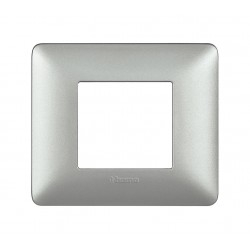 Matix - placca 2p colore silver
