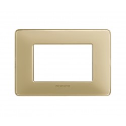 Placca 3 moduli matix bticino in tecnopolimero...
