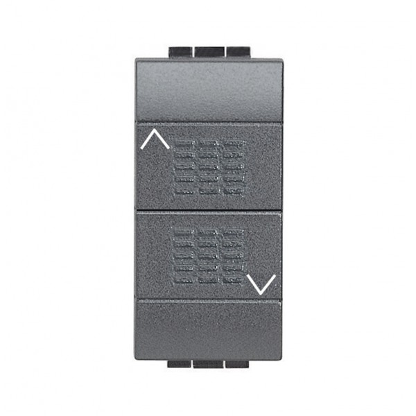 Fp living int - pulsante doppio 10a interbl.  ant