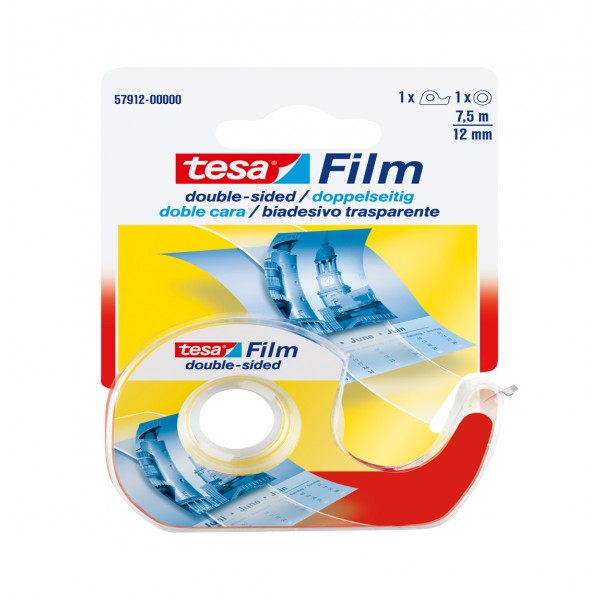 1x tesafilm biadesivo 7,5:12 in chiocciolina con l