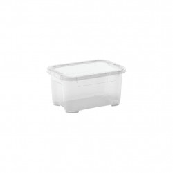 Contenitore T box XXS 19x26x14 cm trasparente Kis 8649