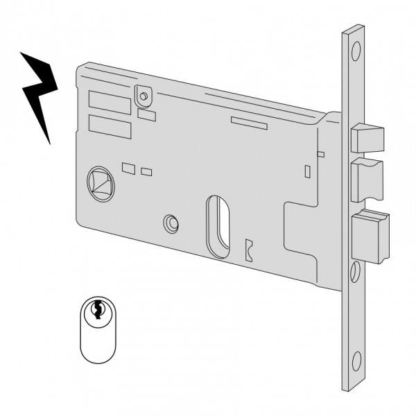 Serr. infil. fasce elet. cil. ovale e.70 f16 rev.