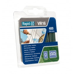 Punti per reti vr16 0.4m plastificati verdi bliste