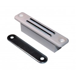 Chiusura magnetica incasso bianco