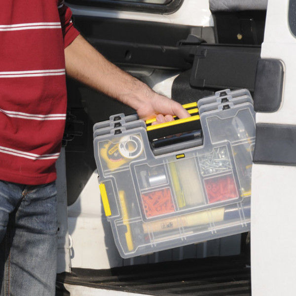 Organizer 14 scomparti 37,5x6,7x29,2 cm Stanley Sort Master Junior 1-97-483