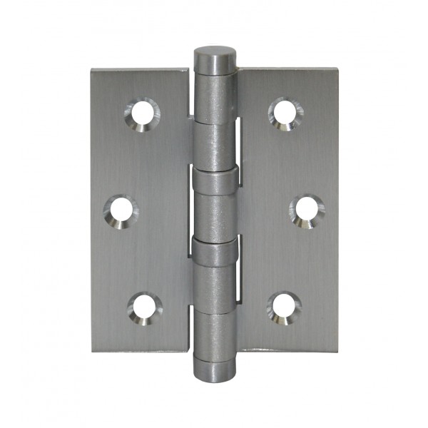 Cerniera a libro c/cuscin. 76x63 ott. cromo satin.