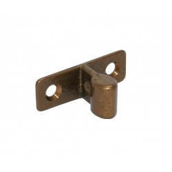 Incontro pinza a vite 35x14x25mm. ottone bronzato