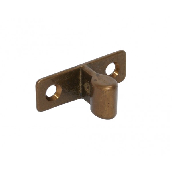 Incontro pinza a vite 35x14x25mm. ottone bronzato