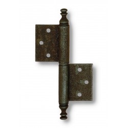 Cerniera a fiscia 70x105 mm dx ottone antico