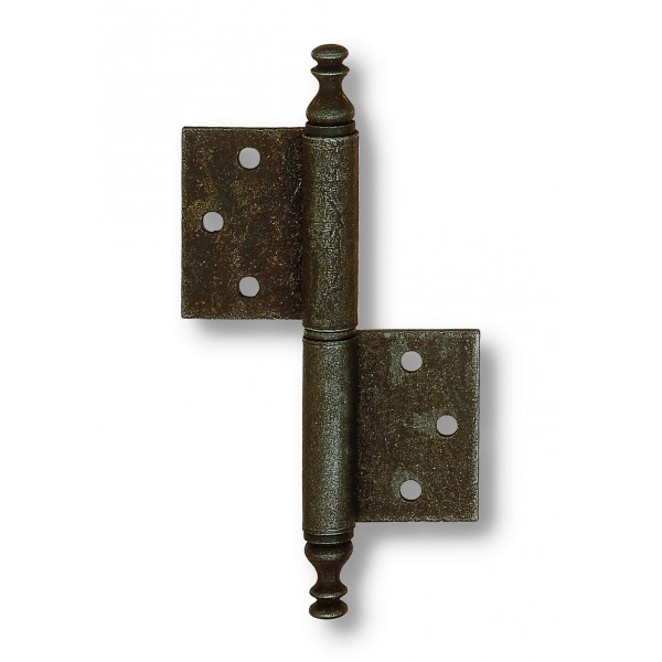 Cerniera a fiscia 70x105 mm dx ottone antico