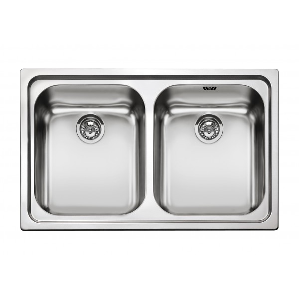 Lav. alba 2 vs 79x50 inox satinato