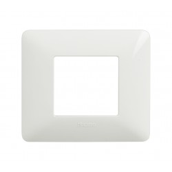 Matix - placca 2p colore bianco