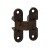 Cerniera invisibile per mobile 50x14mm bronzato