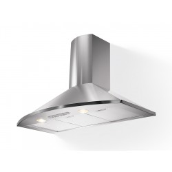 Cappa tender a parete 405 m3 90 cm inox