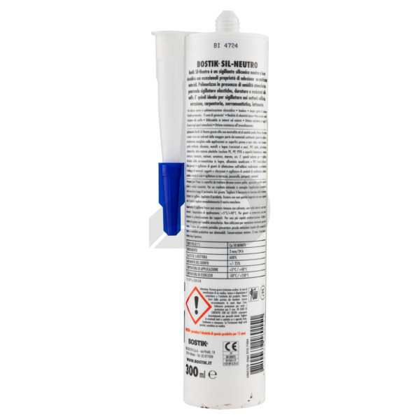 Silicone universale Bostik D2663 cartuccia 300 ml marrone
