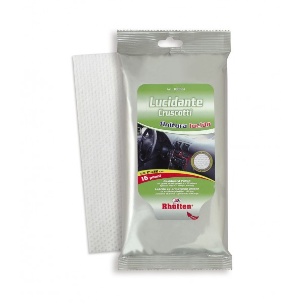 Salviette umid. lucida cruscotti 16pz