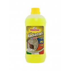 Liquido radiatori auto giallo 1 lt antigelo - 26°c...