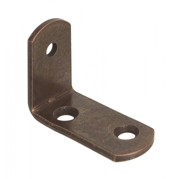 Lastrina piegata 35x25x15 mm bronzato
