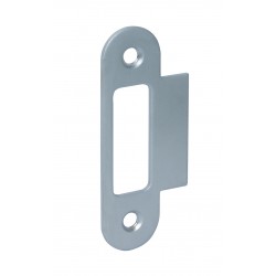 Incontro con aletta cromo op. rev. 33x82x2mm