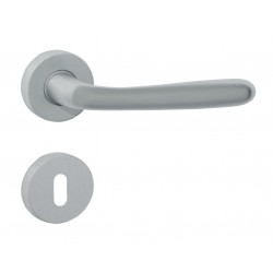 Coppia di maniglie con bocchette tonde patent d.45...