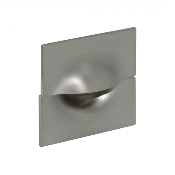Maniglia incasso 110x110 mm nichel satinato opaco