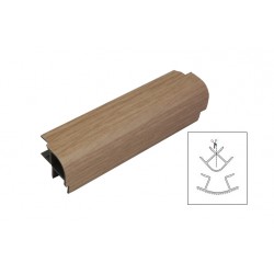 Multiangolo h.120mm color rovere sbiancato niagara