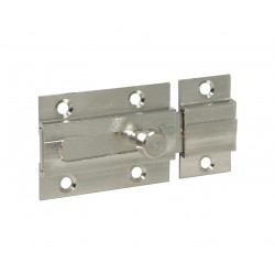 Catenacciolo trasversale mm.100 ottone nichelato