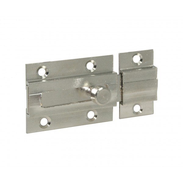 Catenacciolo trasversale mm.100 ottone nichelato