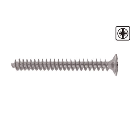Vite truciolare tgs pz2 3,5x16 nichelato (1000 pz)
