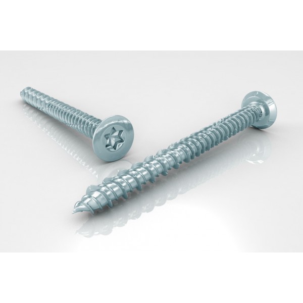 Vite calcestr. tsp tx30 7,5x132 z. bianco (100 pz)