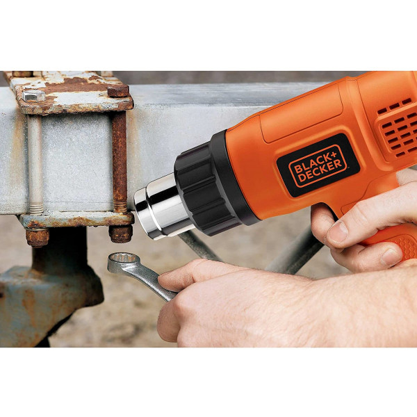 Pistola termica per sverniciare Black+Decker KX1650-QS 1750W fino a 600 gradi