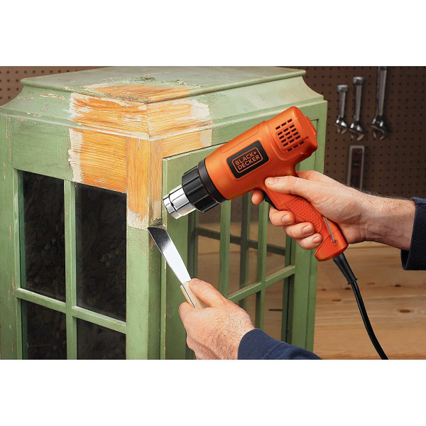 Pistola termica per sverniciare Black+Decker KX1650-QS 1750W fino a 600 gradi