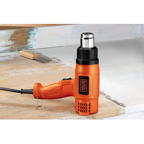 Pistola termica per sverniciare Black+Decker KX1650-QS 1750W fino a 600 gradi