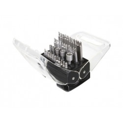 Kit 5 bussole + 33 inserti 25-75 mm (38 pz)