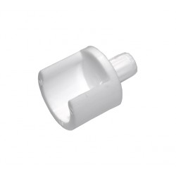 Supporto singolo per scarpiera d.10 bianco