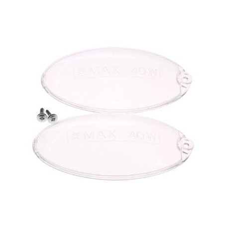 Copri plafoniere ovali 100x55 mm (2 pz)