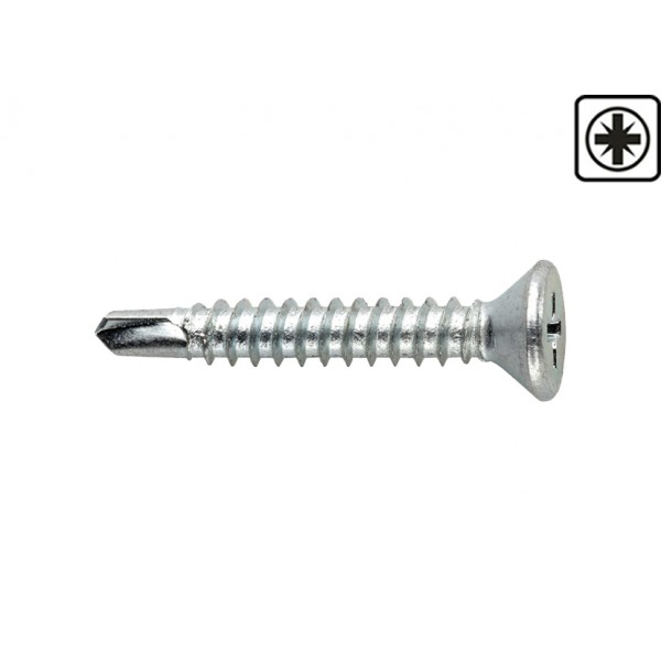 Spax - vite autoperf. tsp ph2 4,2x13 zinc. bianco