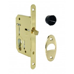 Serratura yale s/scivola tre oro luc. rev. e.50