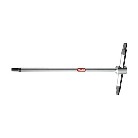 Chiave a t esagonale 10 mm lunghezza 300 mm